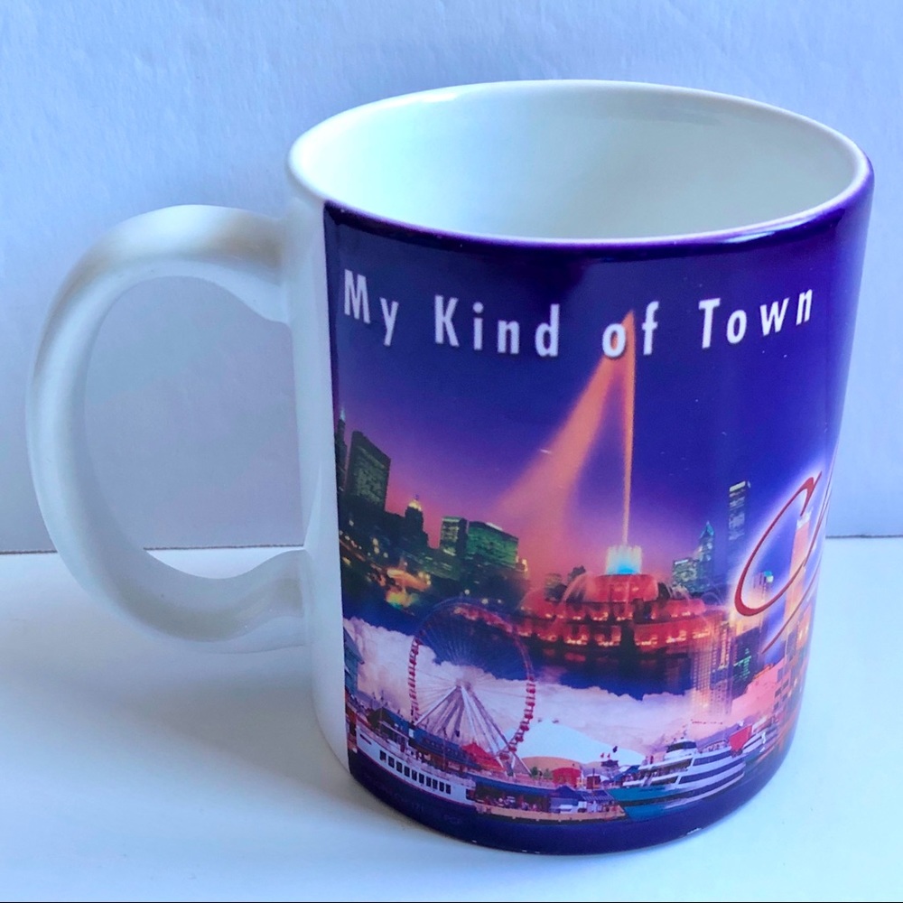 NEW Vintage Chicago Souvenir Coffee Mug White